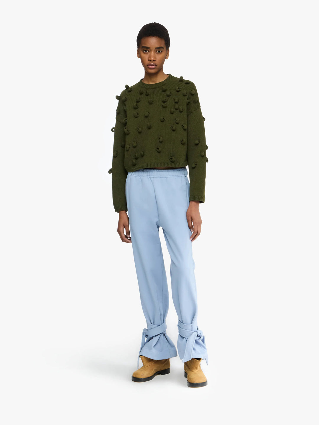 アウターその他 2 Low Crop Over Jumper (2color) all-over-print-womens-cropped-