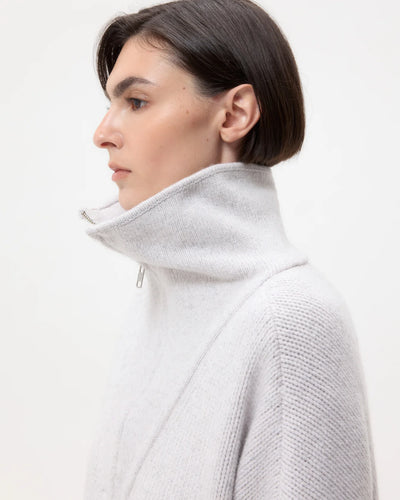 In The Morning Sweater - Light Heather Grey