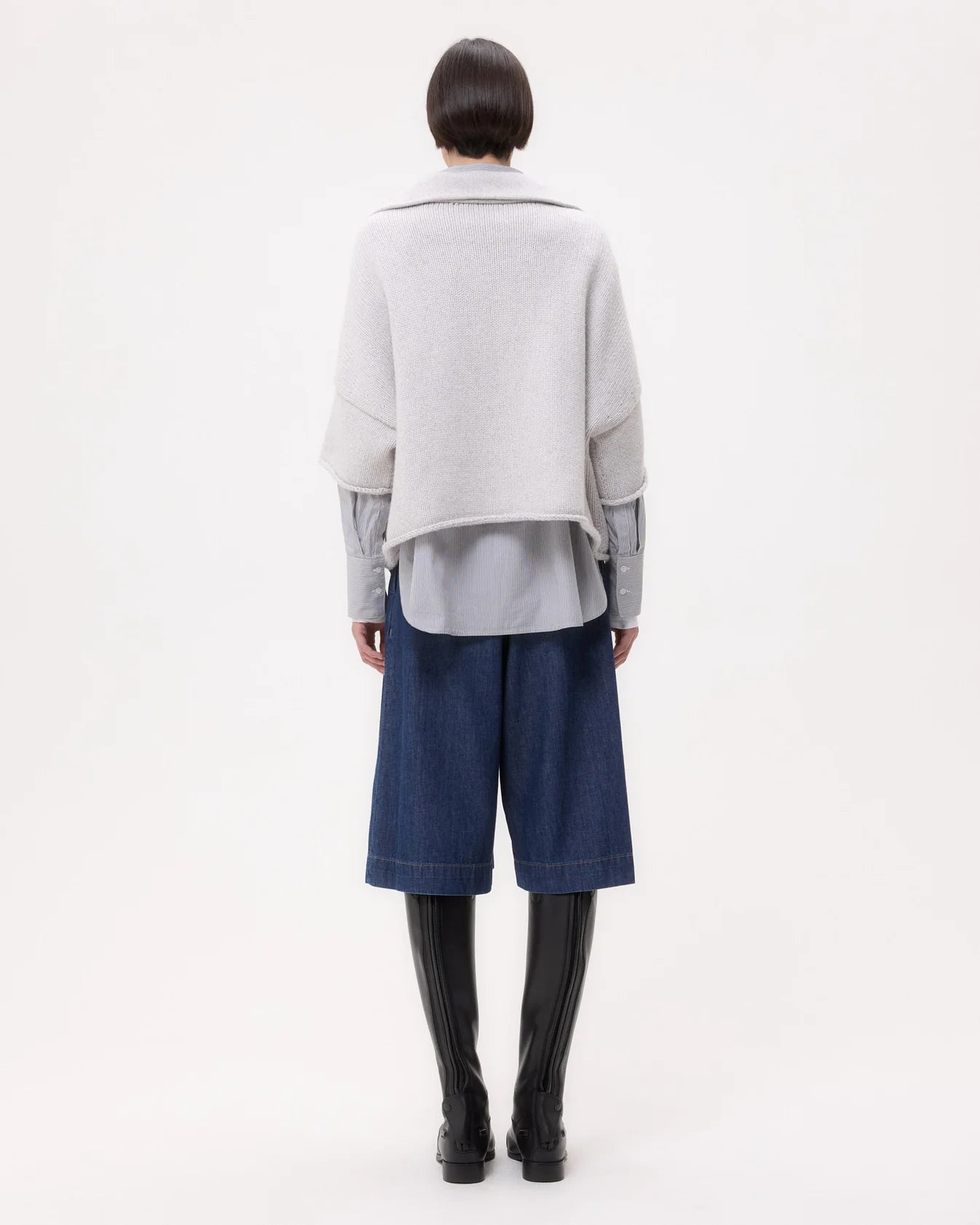 In The Morning Sweater - Light Heather Grey