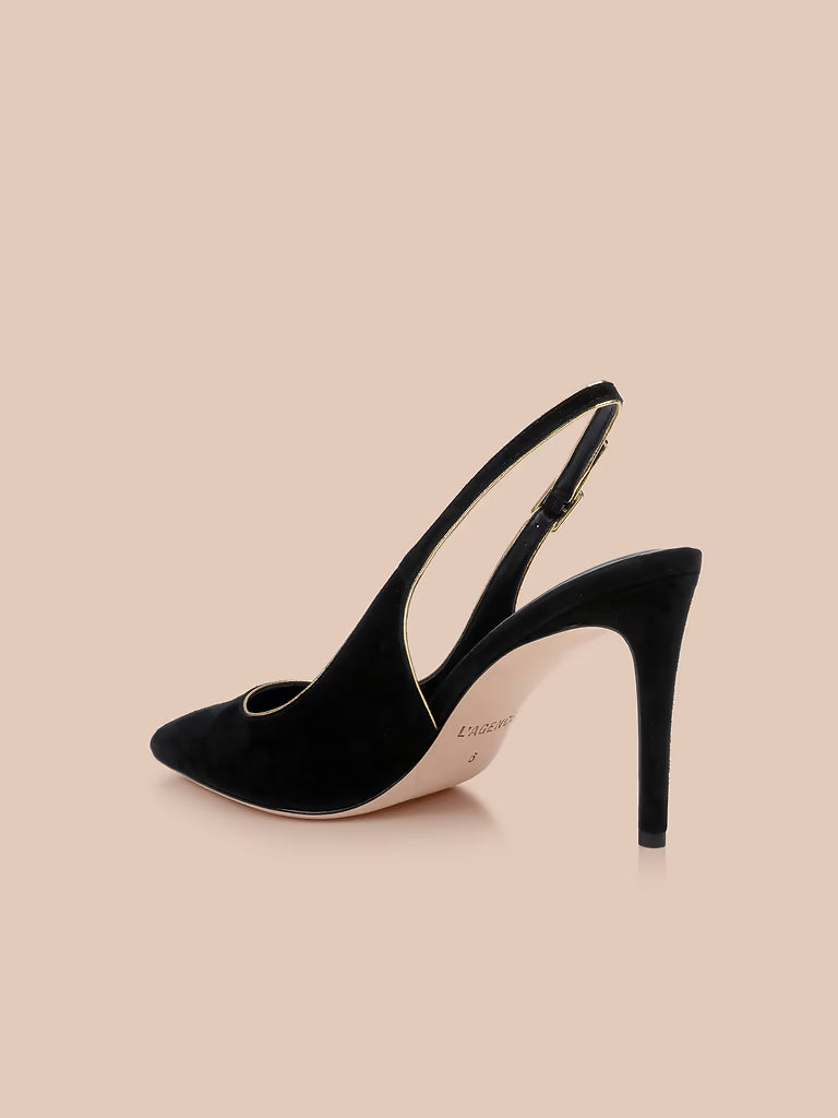 Vichy II Slingback Pump - Black