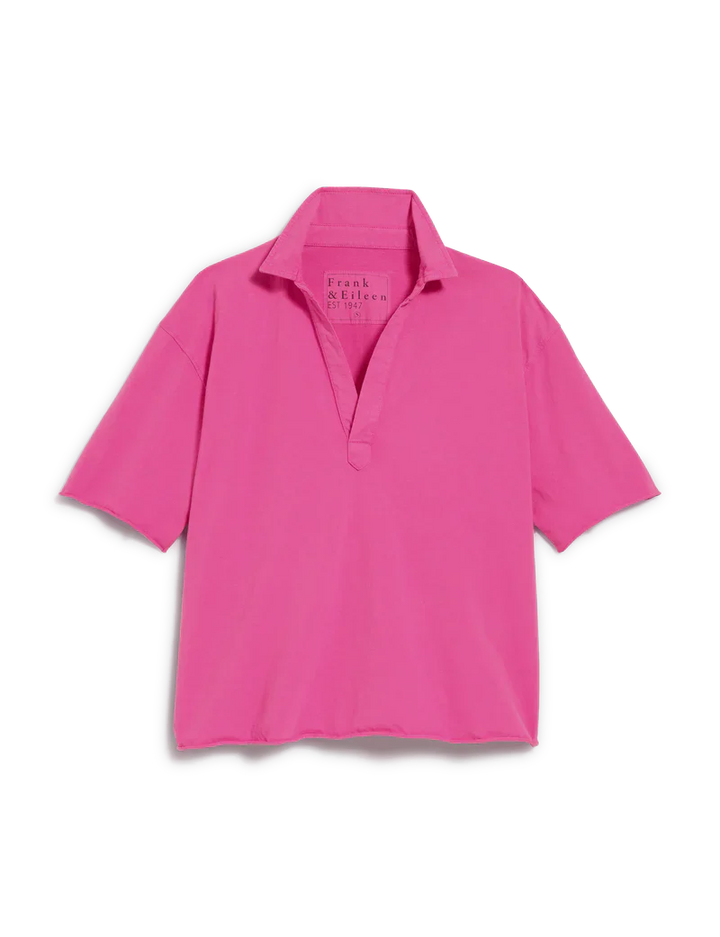 Patty Short-Sleeve Popover Henley - More Colors Available