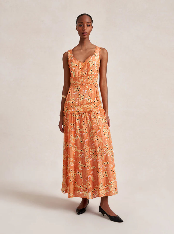 Livia Dress - Yellow Multi