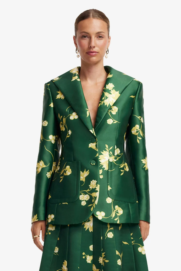 Brynn Blazer in Forest Print