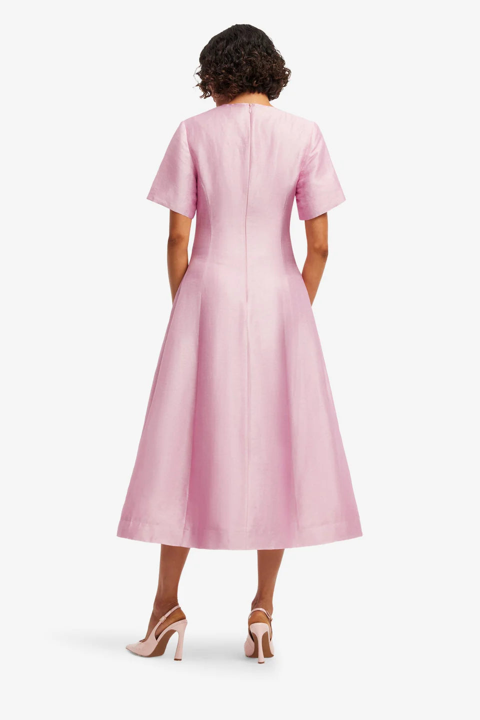 Caroline Midi Dress - Lavender