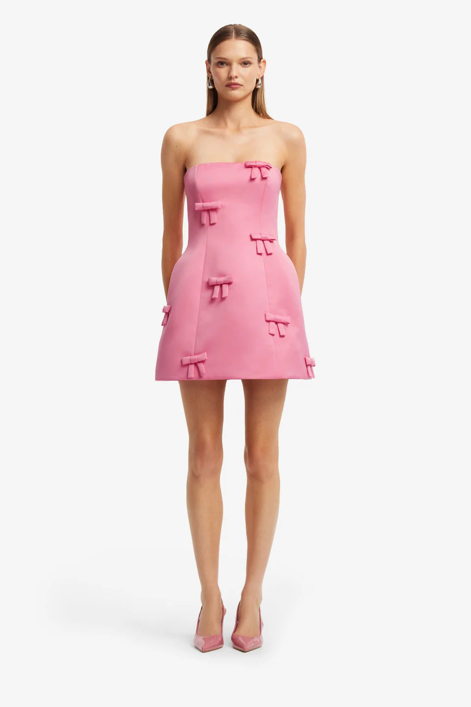 Roselle Bow Mini - Pink