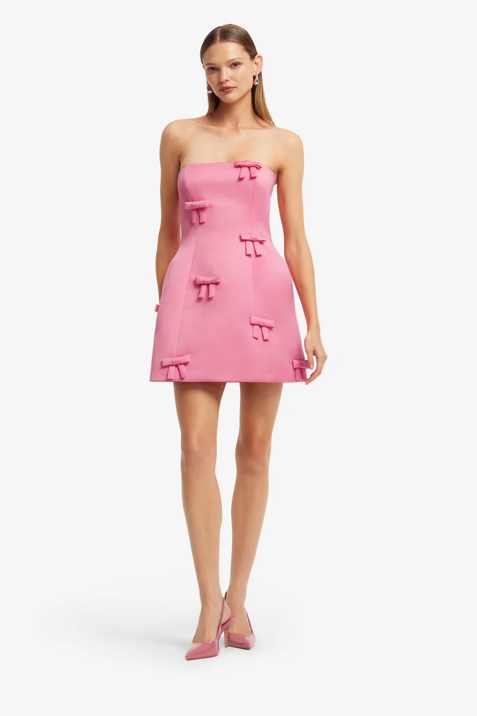 Roselle Bow Mini - Pink