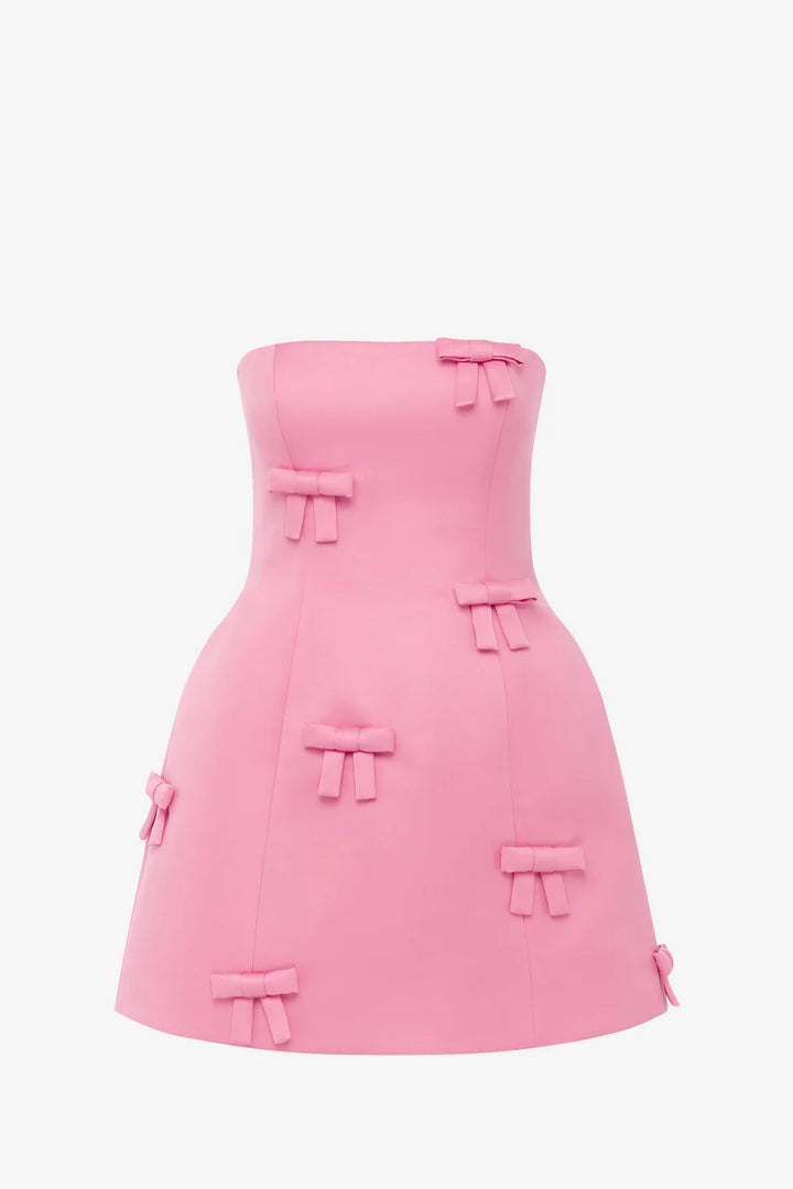 Roselle Bow Mini - Pink
