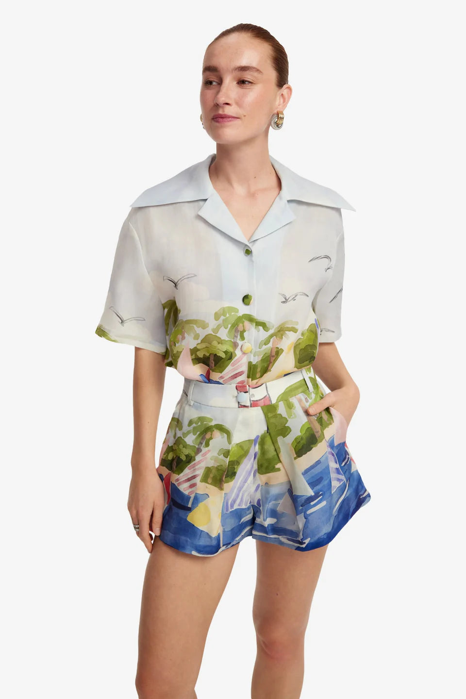 Josie Short - Blue Multi