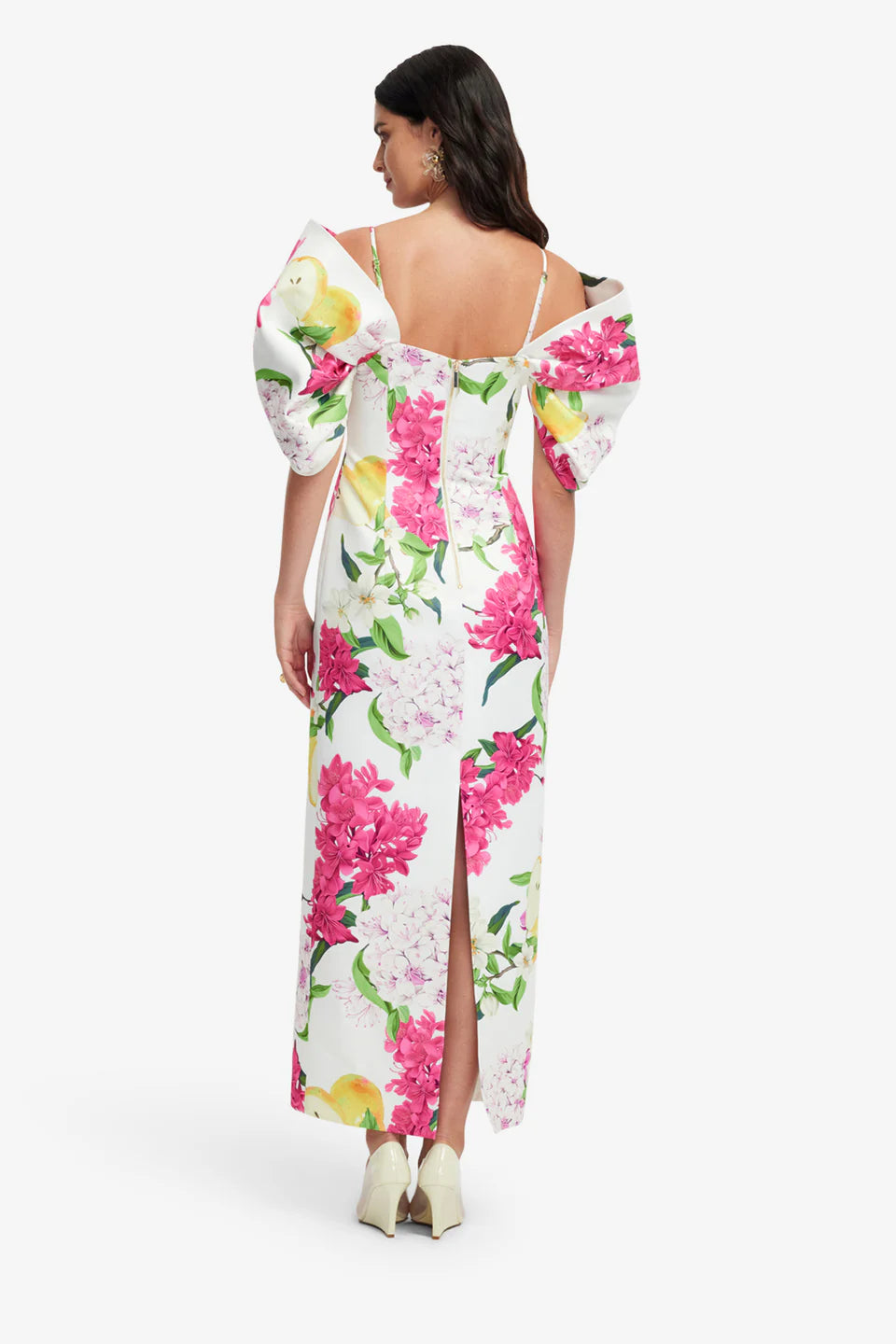 Arabella Maxi Dress - White Multi