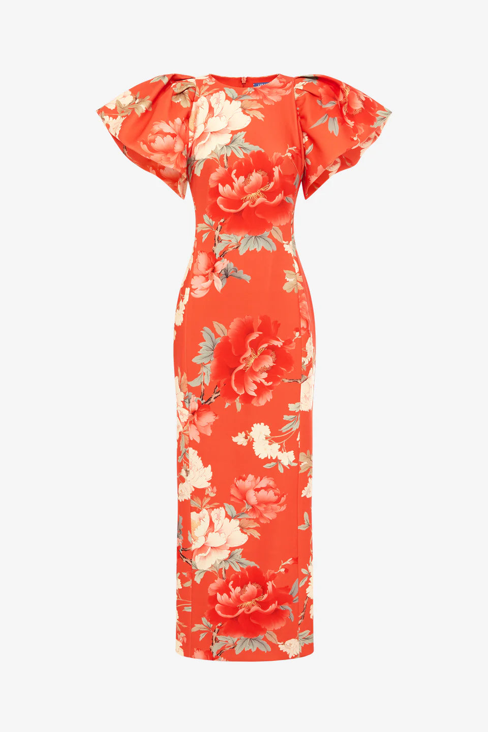 bright orange maxi dress Lucinda Maxi Dress