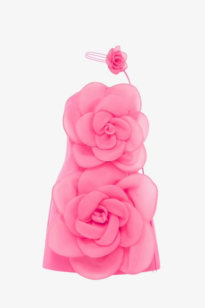 Floret Mini Dress - Pink