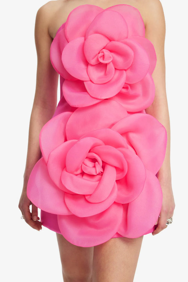 Floret Mini Dress - Pink