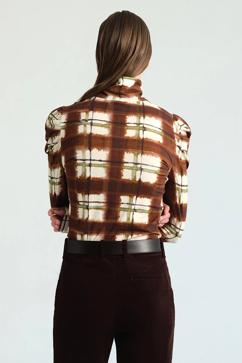 Chira Top - Brown Multi