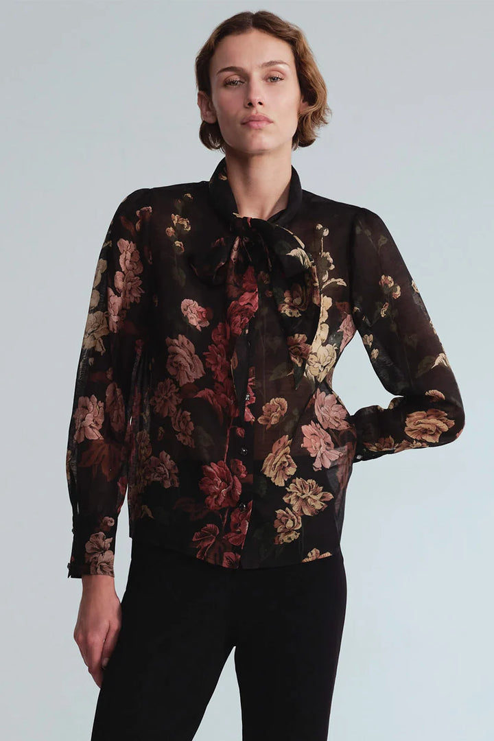 Chilli Blouse - Black Multi