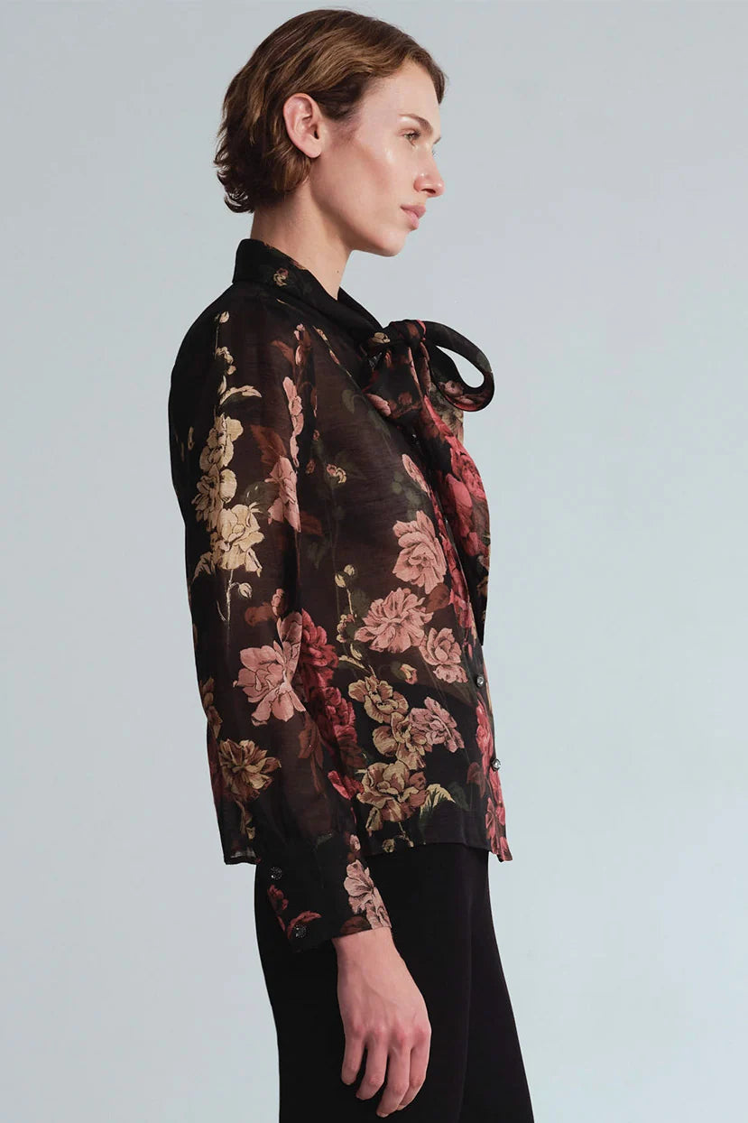 Chilli Blouse - Black Multi