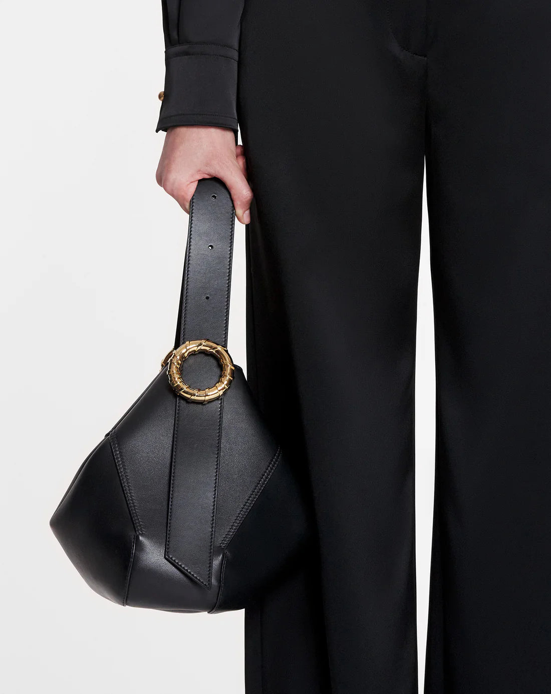 LEATHER MELODIE HOBO BAG - More Colors Available