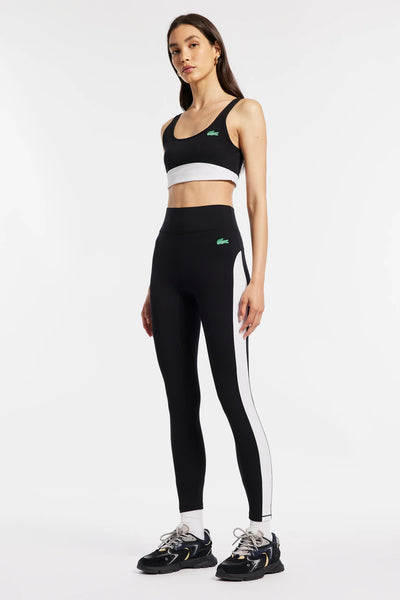 LACOSTE X BANDIER COLORBLOCK LEGGING - BLACK