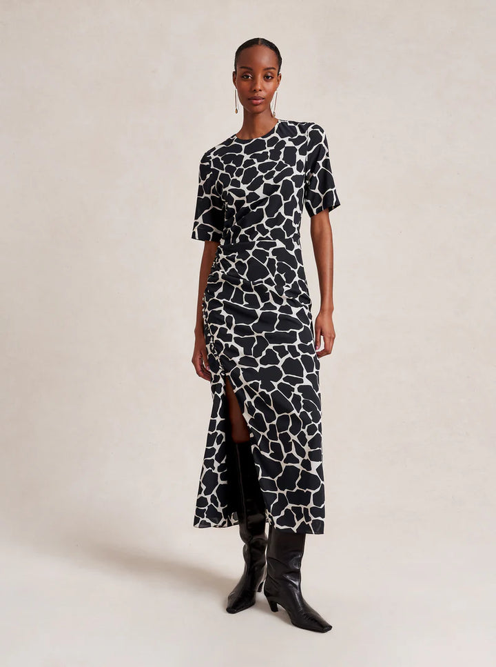 Lydia Dress - White Multi