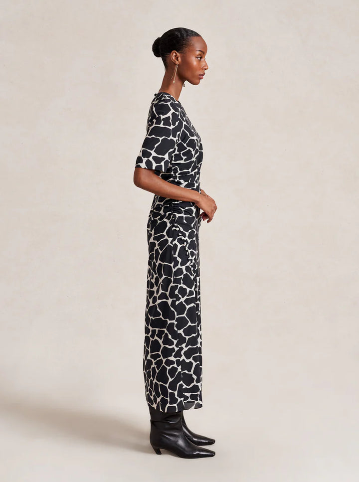 Lydia Dress - White Multi