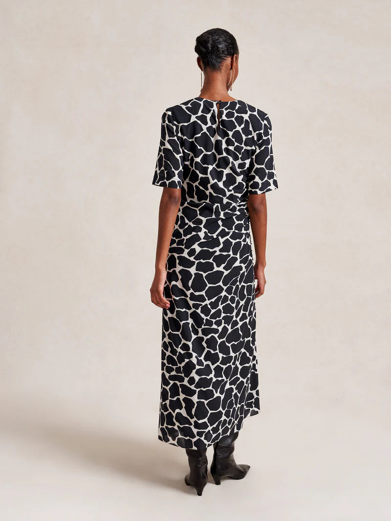 Lydia Dress - White Multi