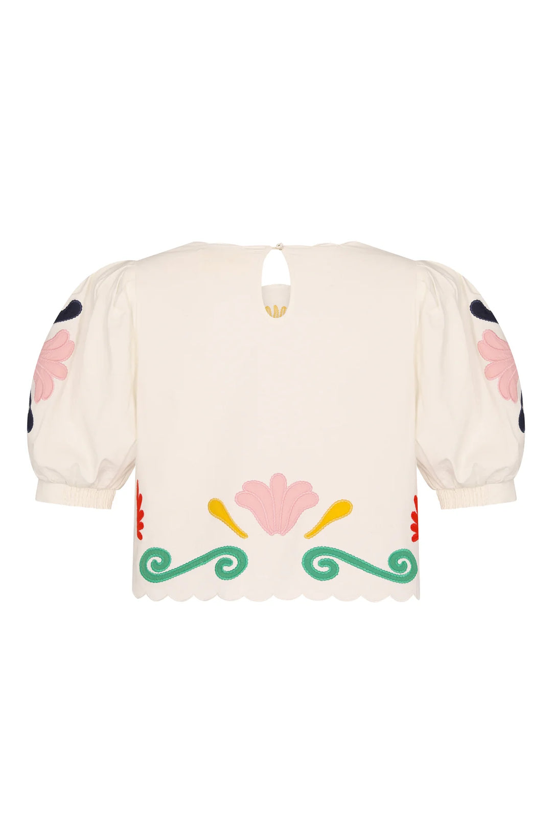 Lara Blouse - White Multi