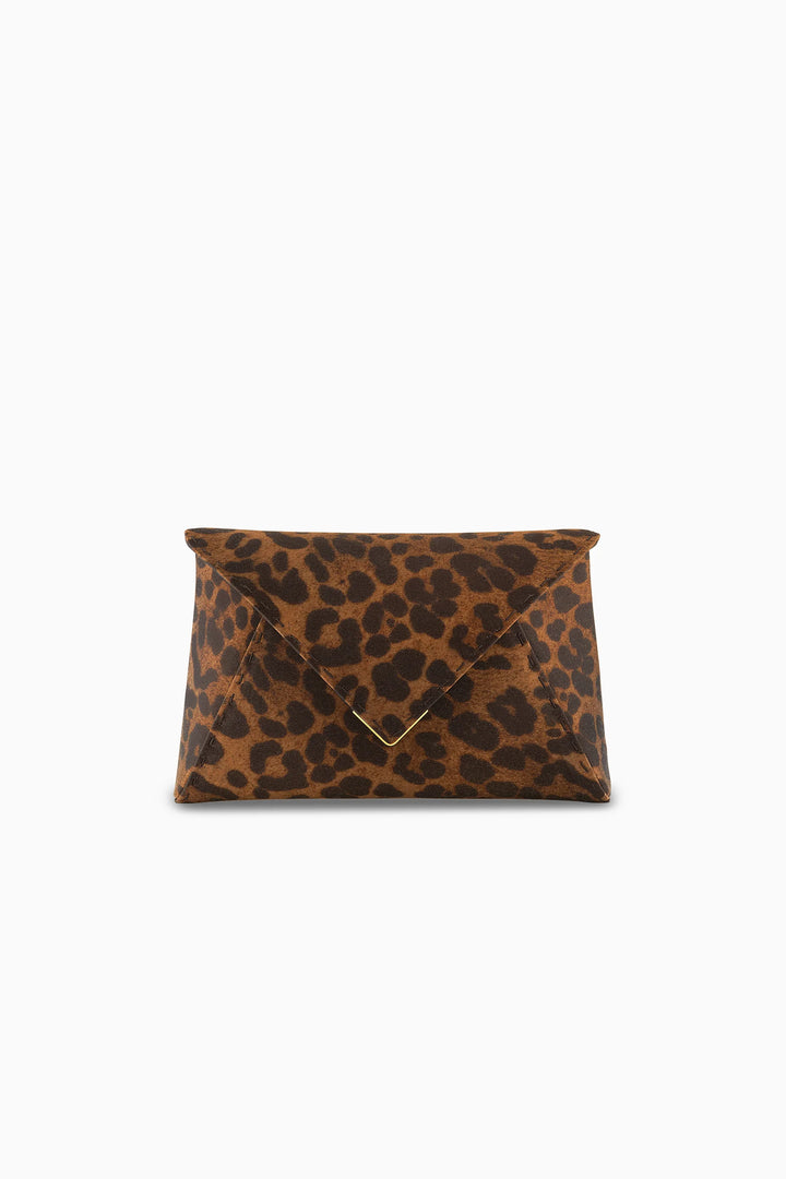 Lee 'Pouchet' Clutch 20 Custom Leopard Satin