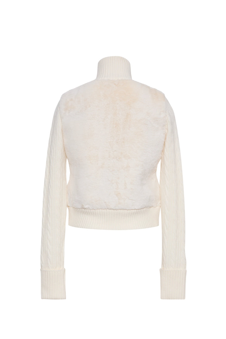 Logan Cardigan in Ivory