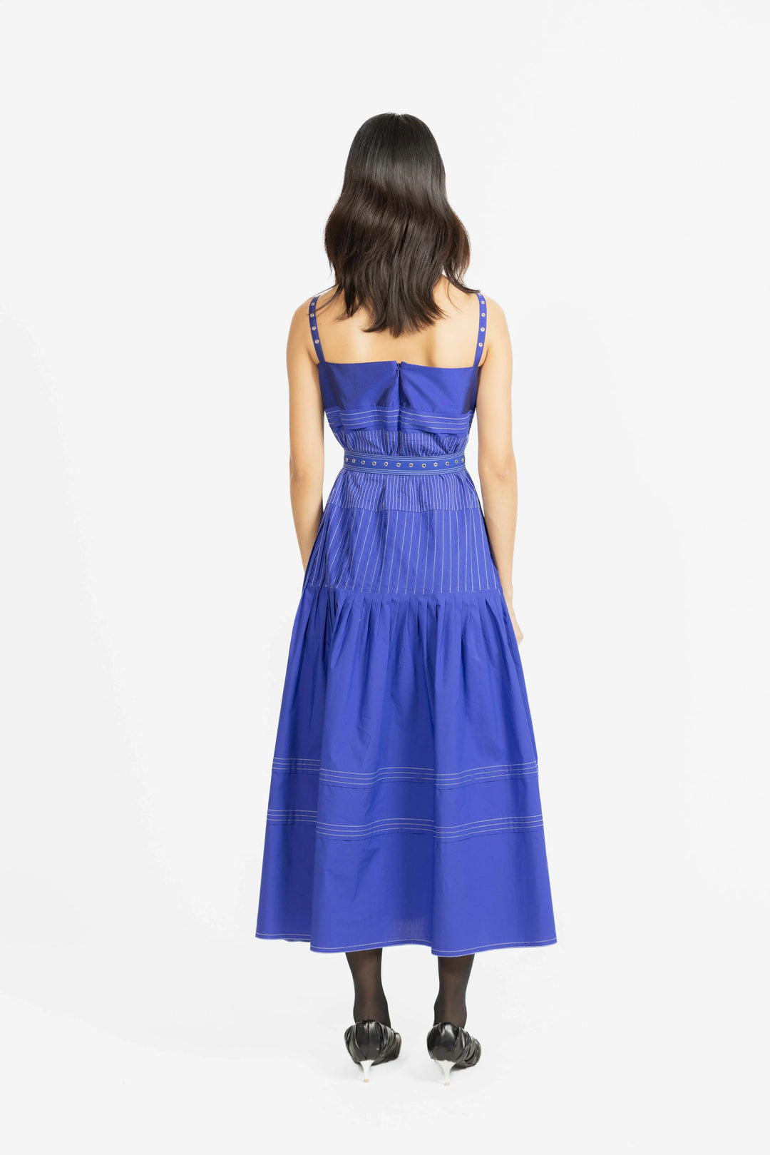 Candy Strap Dress - Royal Blue