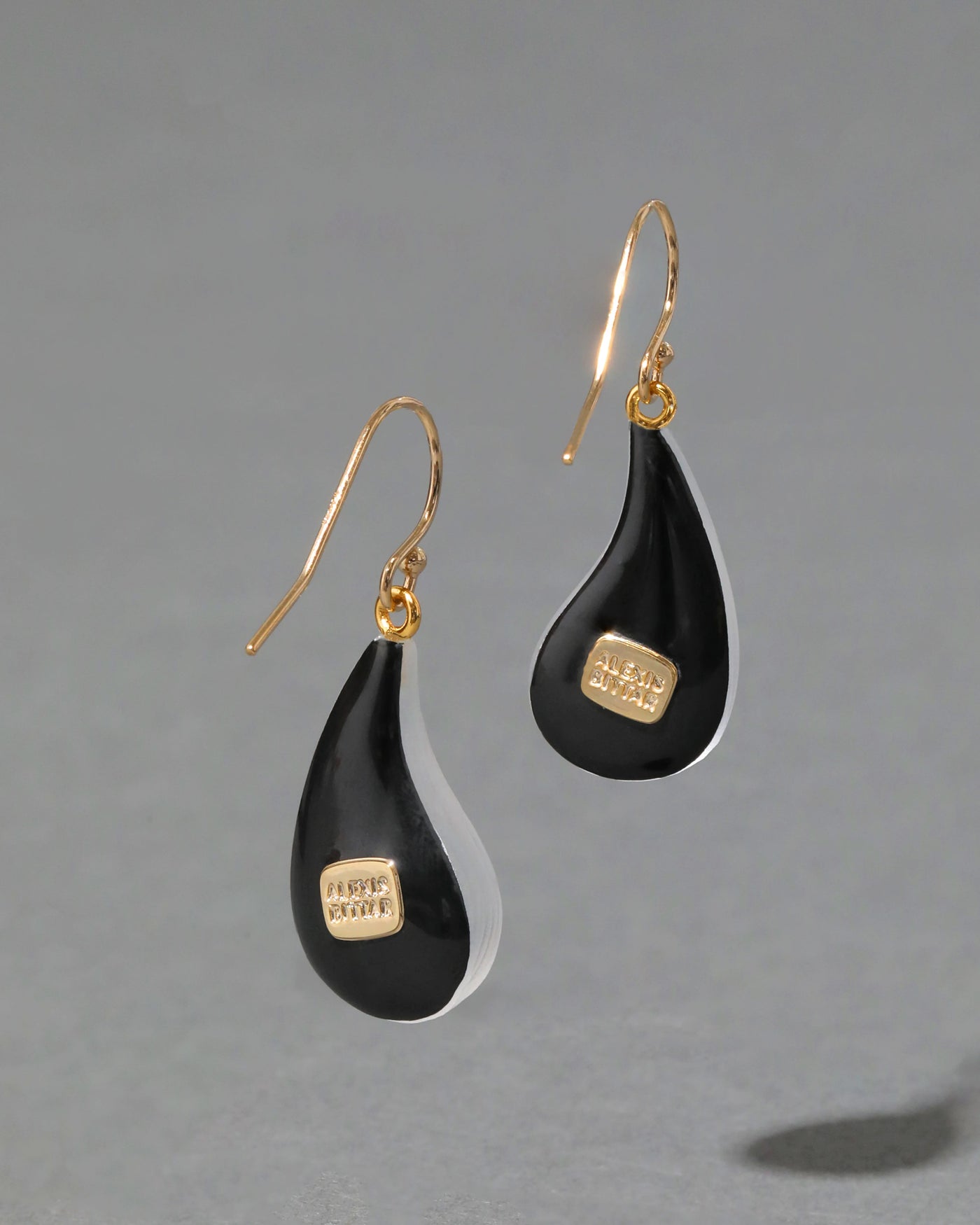 Lucite Dewdrop Earring - Silver