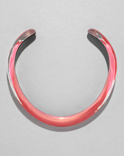 Luminous Lucite Collar Necklace - More Colors Available