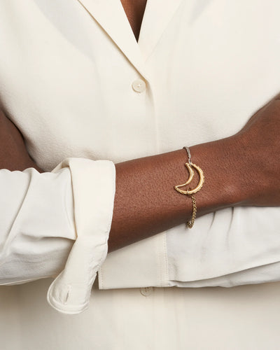 Fly Me To The Moonlock - 18K Yellow Gold
