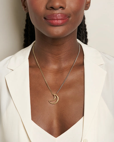 Fly Me To The Moonlock - 18K Yellow Gold
