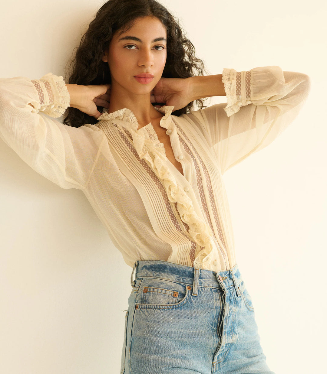 Magdeleine Top - Ivory