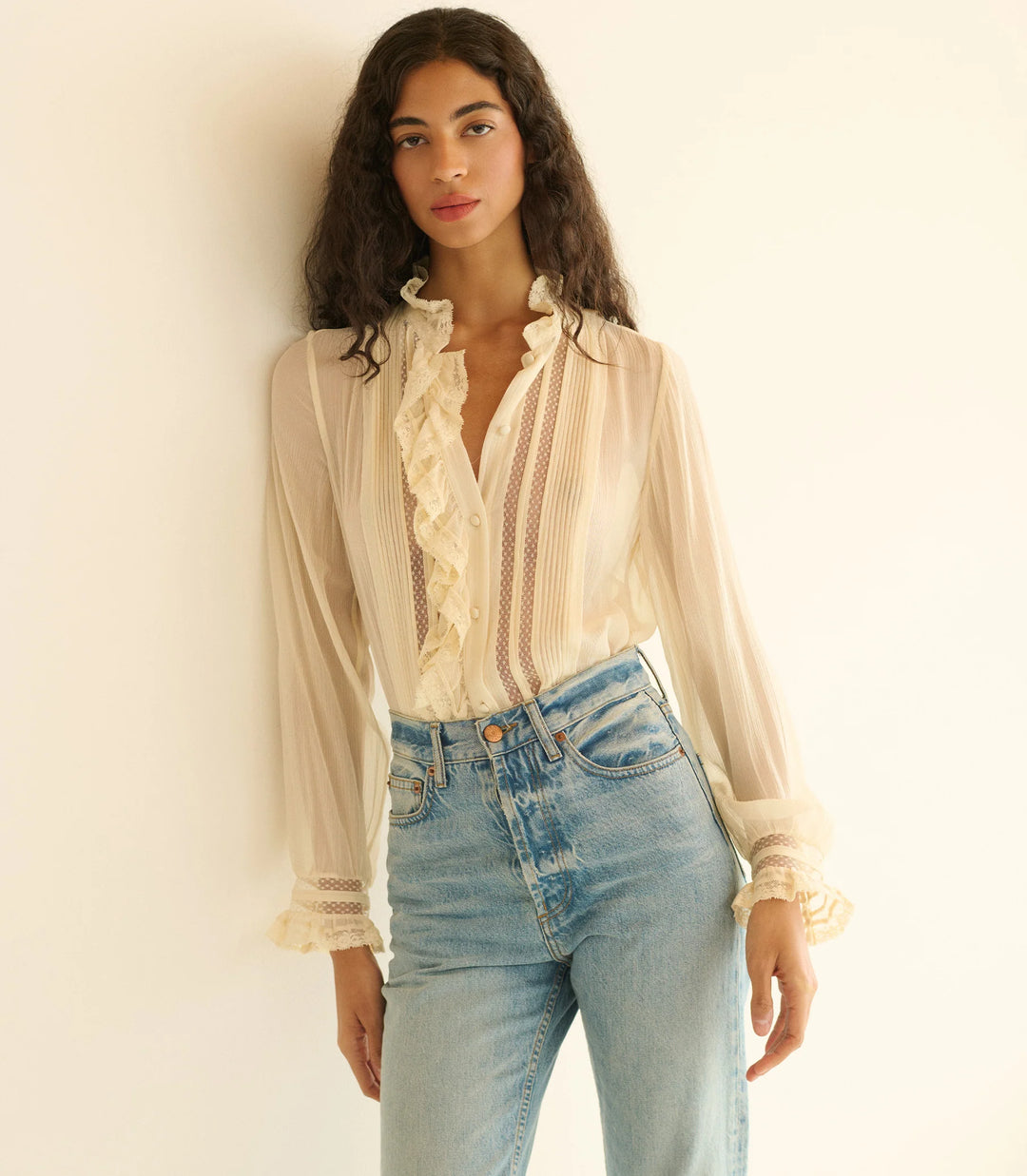 Magdeleine Top - Ivory