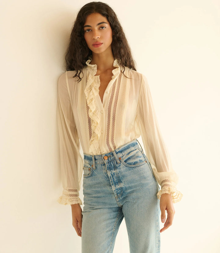 Magdeleine Top - Ivory