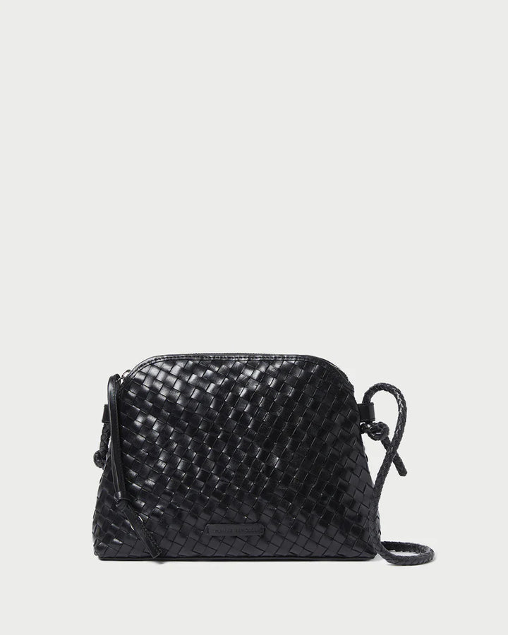 Mallory Woven Leather Crossbody - More Colors Available