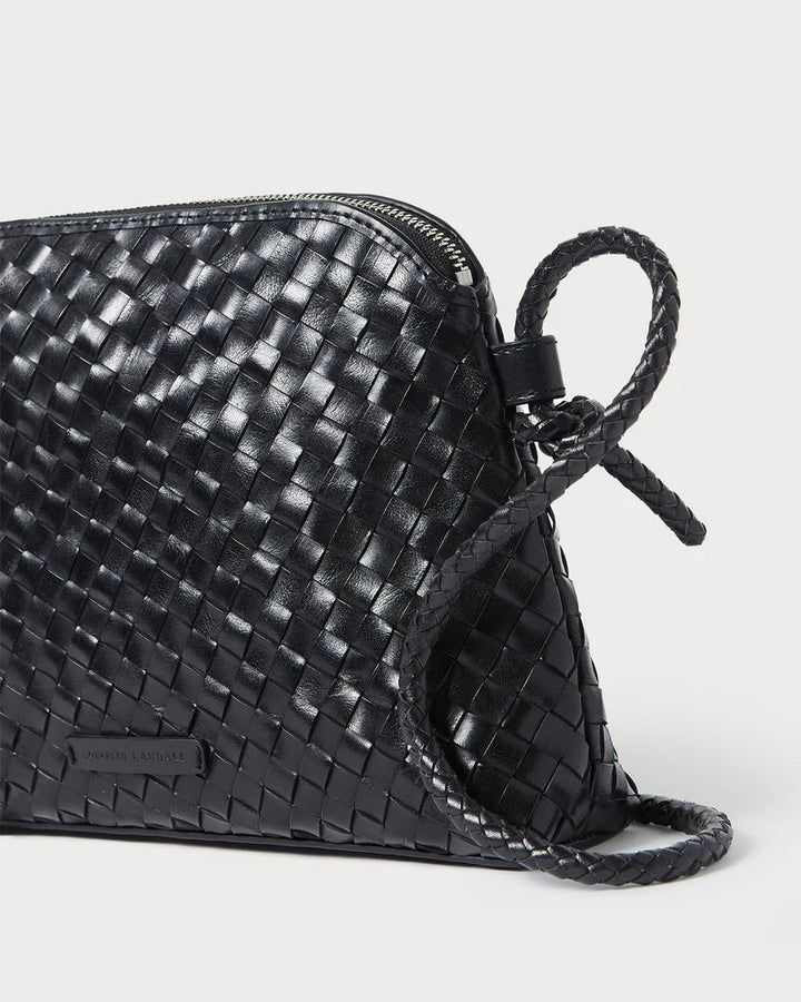 Mallory Woven Leather Crossbody - More Colors Available