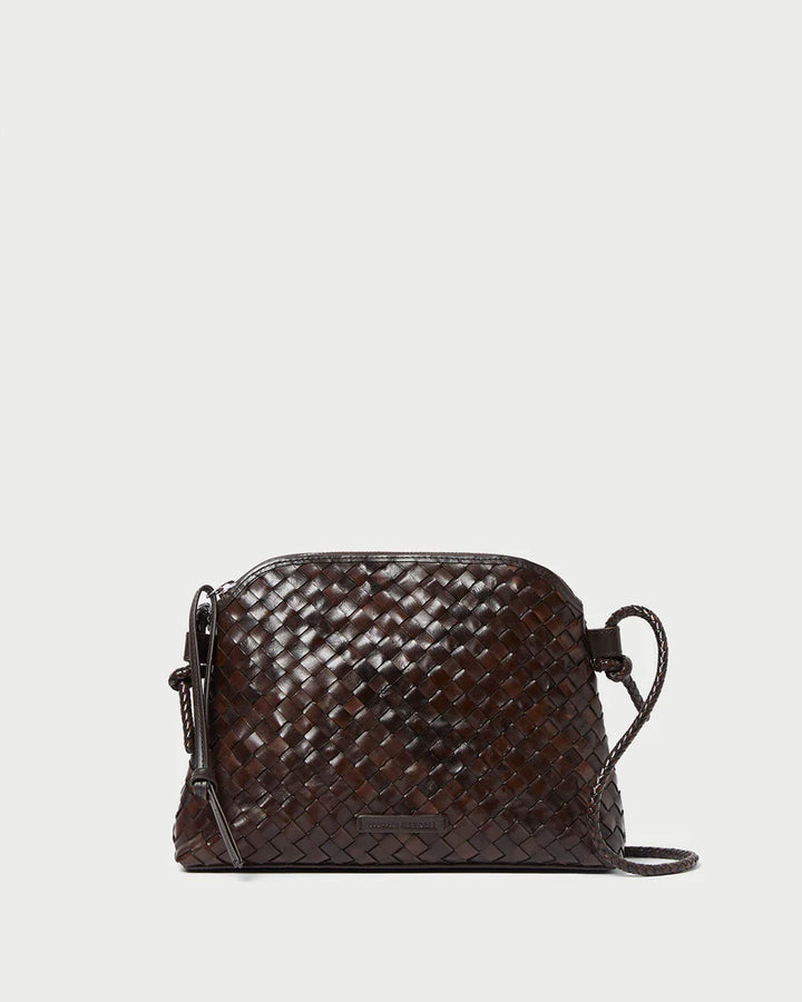 Mallory Woven Leather Crossbody - More Colors Available