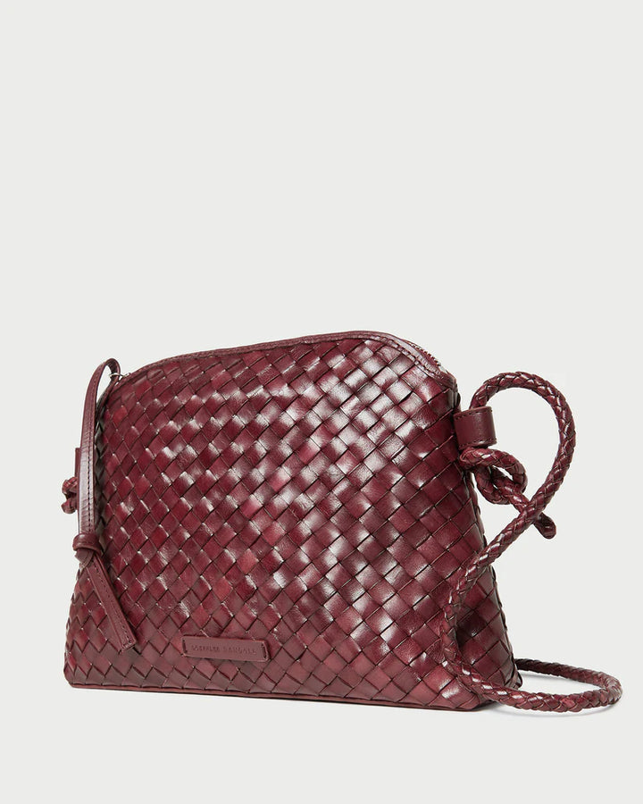 Mallory Woven Leather Crossbody - More Colors Available