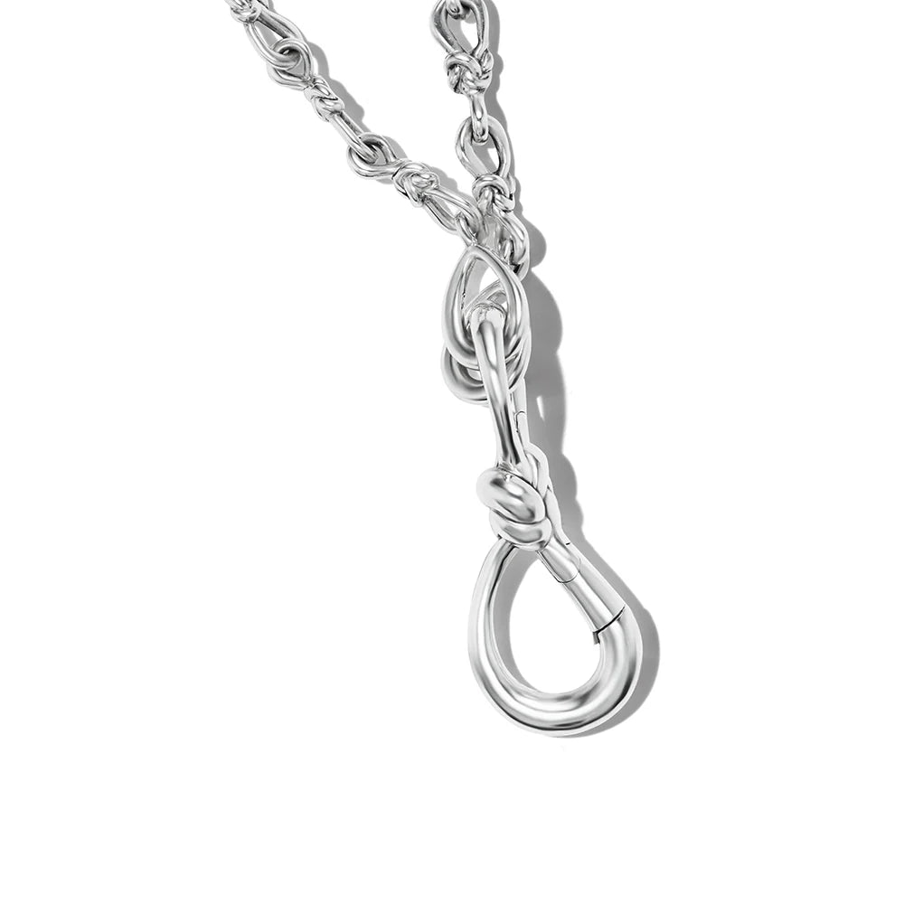 True Lover's Knot Lock - Sterling Silver