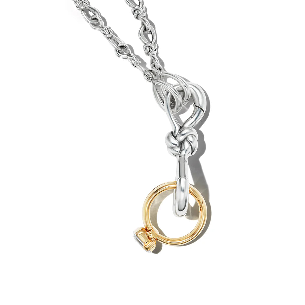True Lover's Knot Lock - Sterling Silver