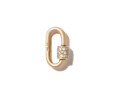 Stoned Babylock with Diamonds - 14K Yellow Gold