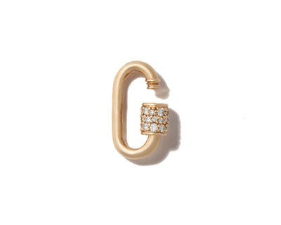 Stoned Babylock with Diamonds - 14K Yellow Gold