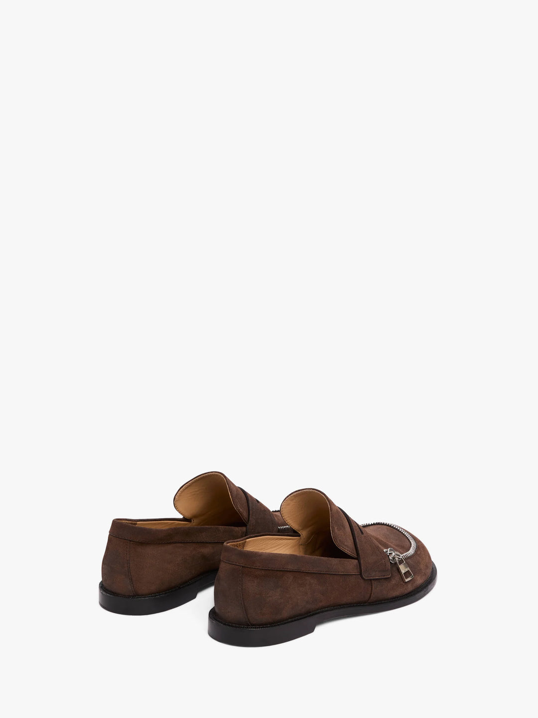 SUEDE BIKER MOCCASIN - Deep Walnut