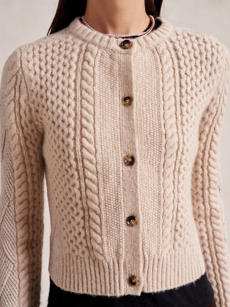 Mini Nuage Cardigan - Oat