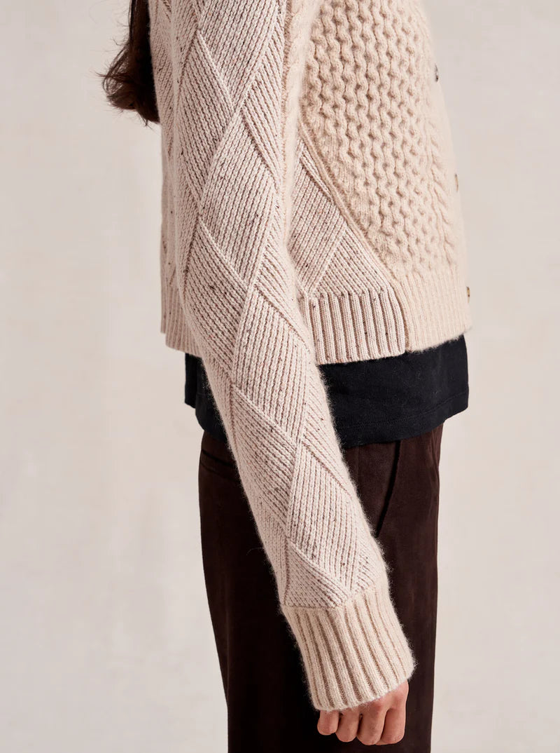 Mini Nuage Cardigan - Oat