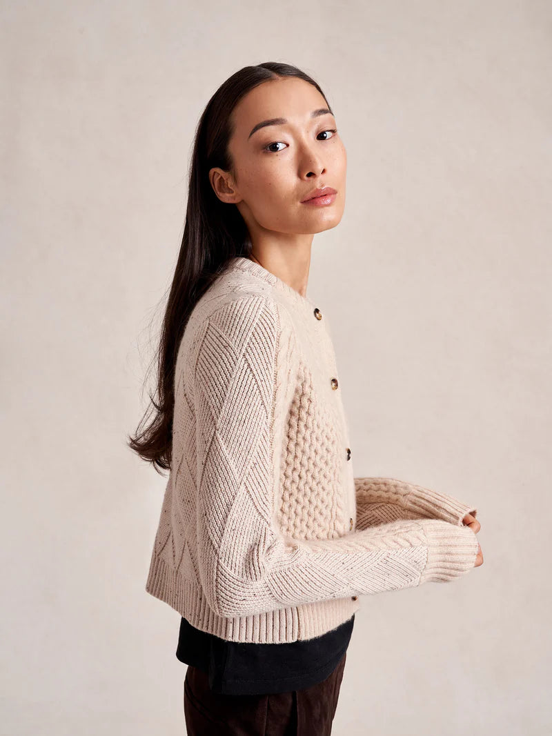 Mini Nuage Cardigan - Oat