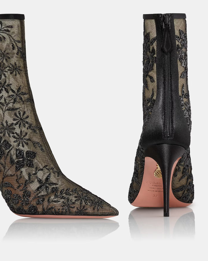 MON AMOUR BOOTIE 85MM - Black