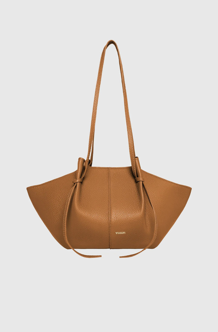 Mochi Tote in Hazel Pebble Grain Leather