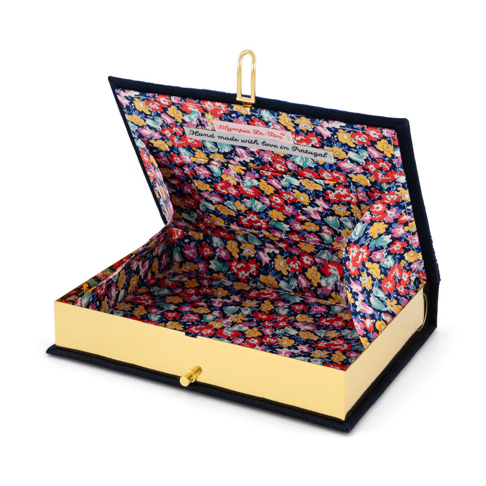 Starry Night Over the Rhône (Dark Navy) Book Clutch
